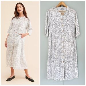 LF MARKEY x FREE PEOPLE Sammy Squiggle Print Dress